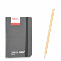 Notebook Pocket Nero Righe