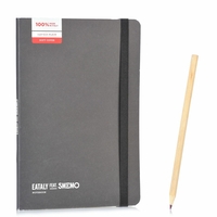Notebook Medium Nero Pagina Bianca