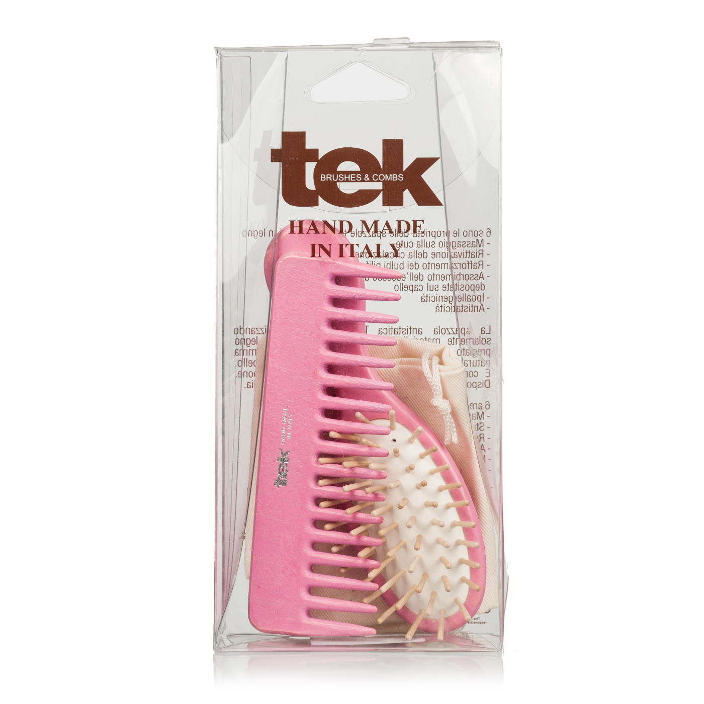 CAPELLI STYLING PETTINE Set Cotonatura Spazzola Schiena Rat Coda Combs