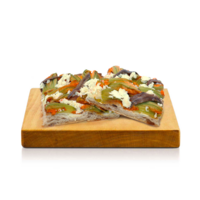 Pizza Romana con Fiori di Zucca e Alici