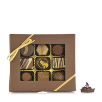 Box with 9 chocolates