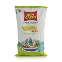 Lime und Pink Pepper Potato Chips