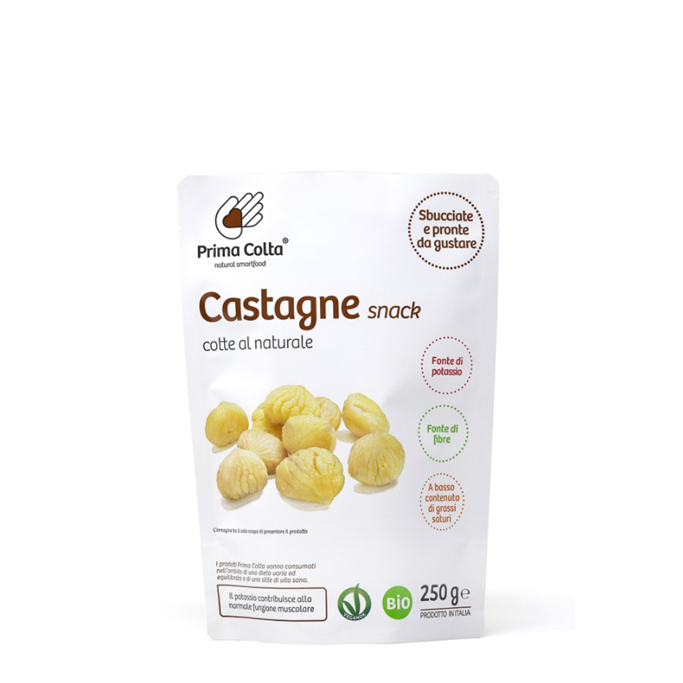 Castagne bio cotte naturali 250g Prima Colta