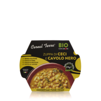 Zuppa di ceci e cavolo nero biologica