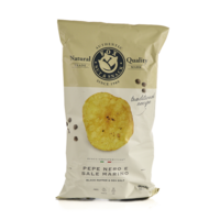 Patatine con pepe nero e sale marino