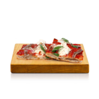 Pizza Romana Rossa con Alici e Mozzarella