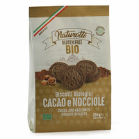 Biscotti Naturotti con Cacao e Nocciole Senza Glutine Bio