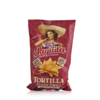 Chips di mais al gusto chili