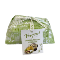 Colomba Senza Glutine con Cioccolato Bianco e Pistacchio