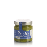Pesto genovese con basilico senza aglio dop