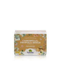 Tisana bio con camomilla, miele e propoli