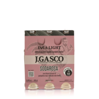 Elderflower and pink grapefruit non-alcoholic drink.