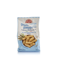 Panetti croccanti con acqua di mare