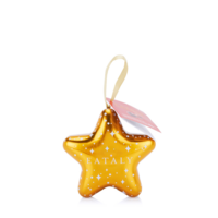 Golden Christmas Star with Chocolates