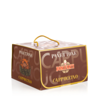 Cappuccino Panettone with Milk Chocolate and Coffee Chips