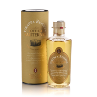 Grappa riserva invecchiata in botti da sauternes