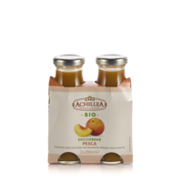 Succo di frutta biologico alla pesca