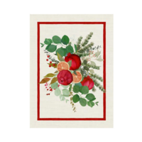 Canovaccio da cucina in lino Garland Glee 50x70 rosso