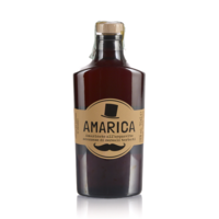 Liquore amaricato con erbe e whisky torbato