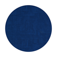 Tovaglietta Rotonda Fabric Blu