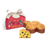 Colomba alle ciliegie e mirtilli rossi a lievitazione naturale