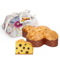 Colomba Kirschen und rote Heidelbeeren