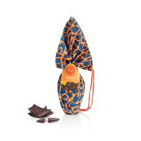 Uovo di Pasqua fondente 60% con sorpresa e confezione a zainetto