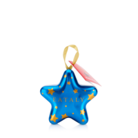 Stellina Blu di Natale con Cioccolatini