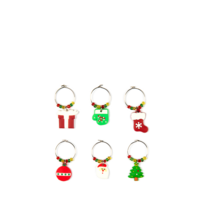 Segnabicchieri in PVC 6pz