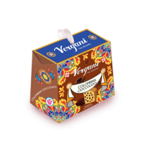 Colombina al cioccolato senza canditi e glassa