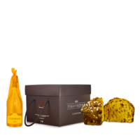 Panettone di Italo Vezzoli e Franciacorta DOCG