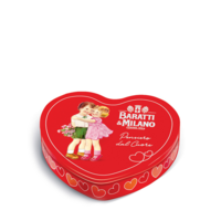 Cremino classico in latta a cuore