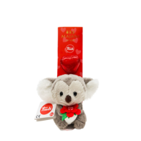 Peluche Koala Trudi con cuore di cioccolato al latte extra