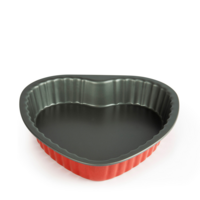 Teglia stampo a forma di cuore 25cm