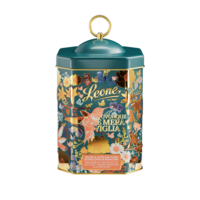 Lanterna con praline Cri Cri al latte e pistacchio ricoperte di granelli di zucchero senza glutine