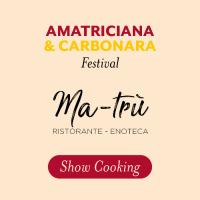 SHOW COOKING MATRU' - IL RISTORANTE DI AMATRICE: L'AMATRICIANA