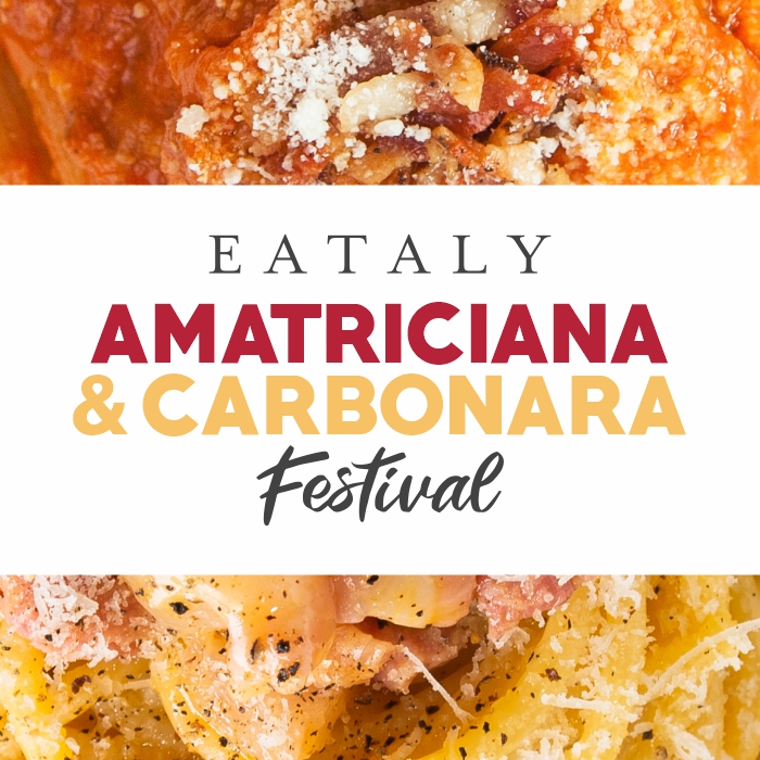Amatriciana & Carbonara Festival: Prevendita Carnet Promo - dom 12