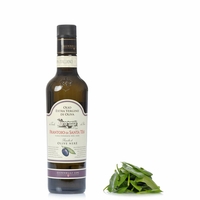 Extra natives Olivenöl aus schwarzen Oliven