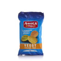 Patatine vegane al pomodoro e spinaci