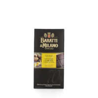 Cioccolato con Scorza di Limone e Cristalli al Ginger