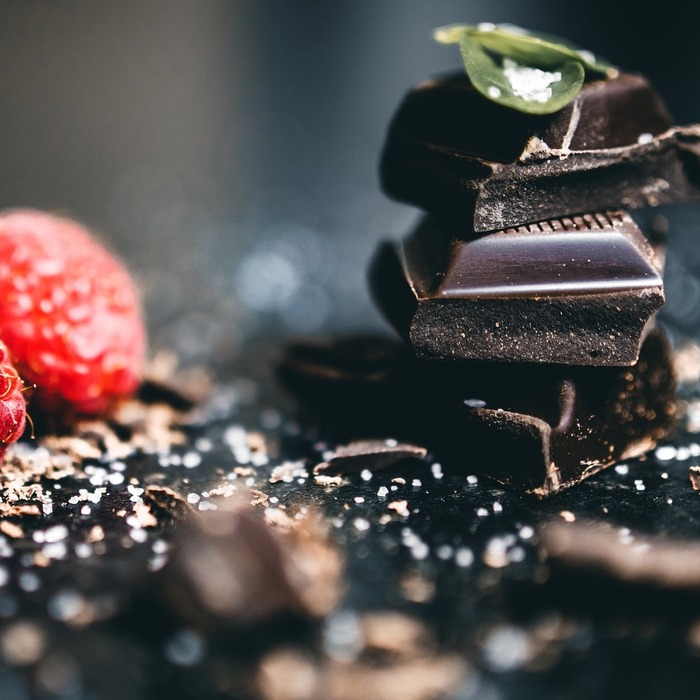 TORTA AL CIOCCOLATO...E LAMPONI!