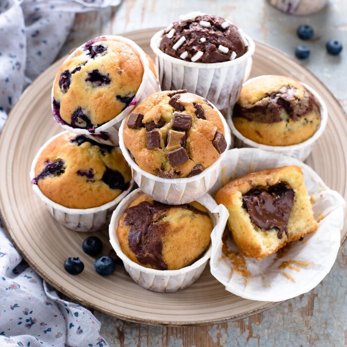 Muffin al cioccolato per ragazzi!