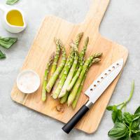 UN MENU CON GLI ASPARAGI