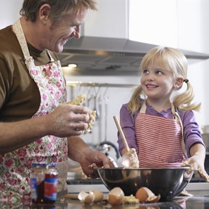 In cucina con il papà!