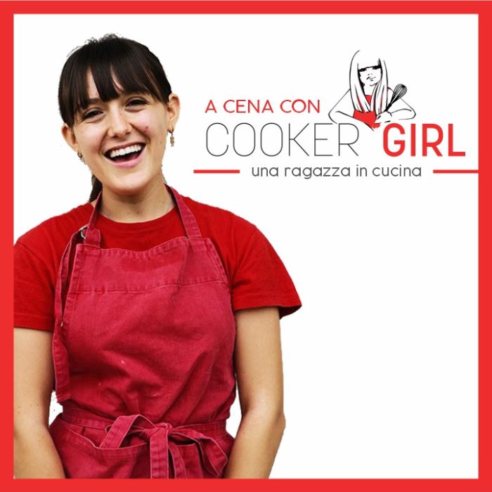 A cena con cooker girl  una ragazza in cucina! Osteria 18/11/2022
