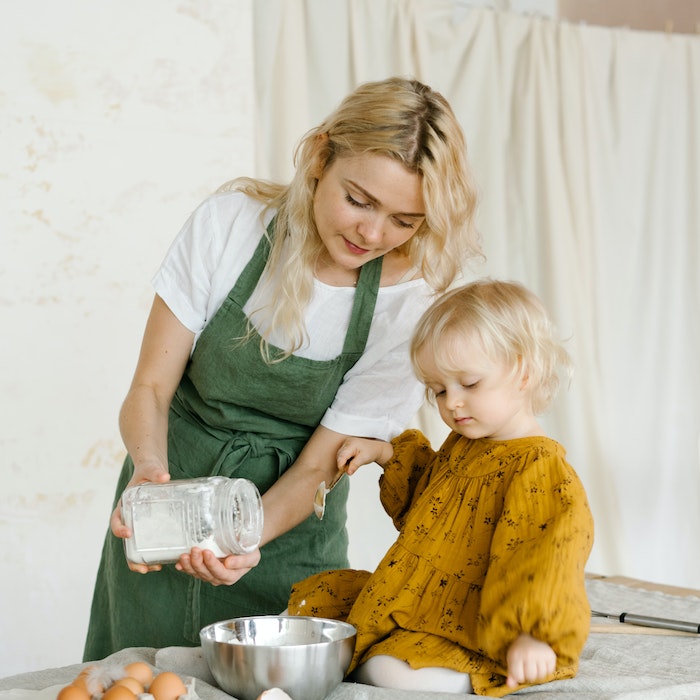 In cucina con la mamma!