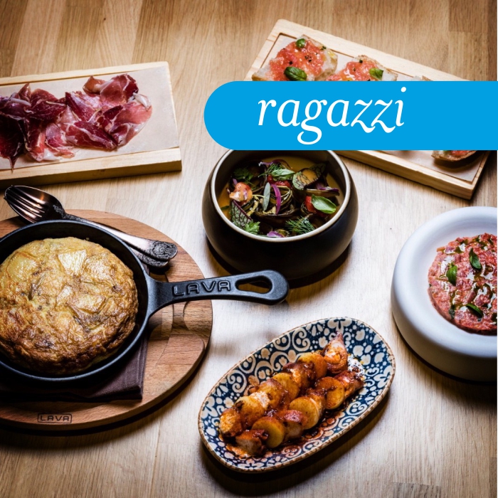 RAGAZZI IN CUCINA: UN MENU COMPLETO