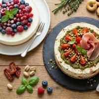 CHEESECAKE DOLCI E SALATE