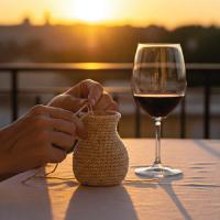 IL VASETTO ALL'UNCINETTO | APERITIVI CREATIVI
